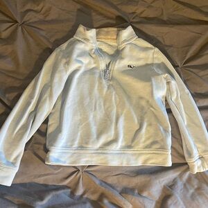 4T Toddler Boy Vineyard Vine 1/4 Zip Pullover Light Blue